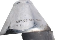 Silenciador escape tubo final muffler izquierdo KTM 640 LC4 DUKE 2 DK2 99-07