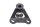 Soporte escape silenciador anclaje silentblock goma KTM 640 LC4 DUKE 2 DK2 99-07