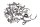 Kit tornillería tuercas arandelas chasis carenado KTM 640 LC4 DUKE 2 DK2 99-07