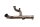 Tubo en Y unión escape colector intermedio trasero KTM 640 LC4 DUKE 2 DK2 99-07