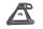 Soporte estribera pasajero trasero izquierdo KTM 640 LC4 DUKE 2 DK2 99-07