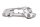 Gepäckträger Gepäckbrücke Topcaseträger hinten BMW R 1200 GS LC K50 0A01 13-17