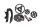 Steuerkette Spannschiene Kettenrad Satz rechts BMW R 1200 GS LC K50 0A01 13-17
