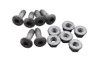 Tornillos corona tuercas kit pernos piñón trasero KTM 640 LC4 DUKE 2 DK2 99-07