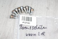 10x Schraube Bremsscheibe vorn rechts links Kawasaki Zephyr 1100 ZRT10A 92-98