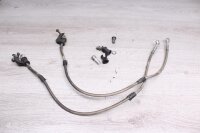 Juego de latiguillos de freno de acero trenzado...