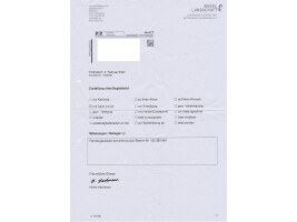 Rahmen Hauptrahmen mit Schweizer Papieren BMW R 1100 GS 259 94-99
