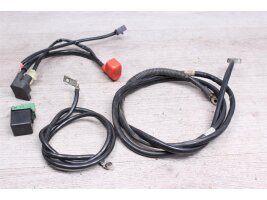 Set of starter relay mass cable battery cable Honda DN-01...