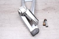 Footride at the rear left holding plate recording BMW K...