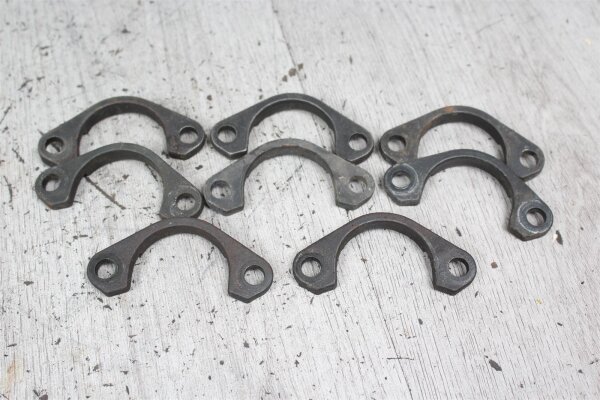 Set uitlaatbochten halve manen uitlaat Kawasaki ZZR 1100 C ZXT10C/C 90-92