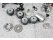 Set residual parts parts collection screws fastenings Honda NC 750 S RC70 14-15