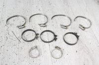Set Schellen Schraubschellen Kawasaki GPX 750 R ZX750F 87-89