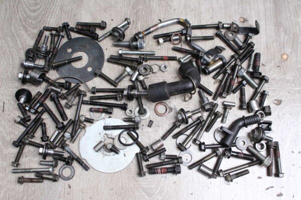 Konvolut Schrauben Restteile Divers Kawasaki ZX-10 ZXT00B 88-90