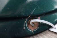 Zijbeplating links Kawasaki GPZ 550 Unitrak KZ550B/H 82-83