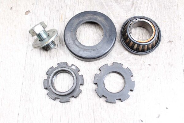 Styrhuvudets lagerskivor gaffelbrygga ovanför Kawasaki GPZ 750 Unitrak ZX750A3 83-85