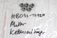 Vis de porte-roue de chaîne de noix en roue Yamaha YZF-R6 RJ03 99-02