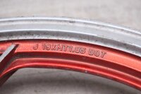 Fælg forhjul forhjul Yamaha RD 250 LC 4L1 80-83