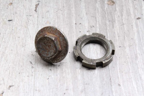 Gaffelbroskrueskiver foran ovenover Yamaha XT 250 3Y3 80-90