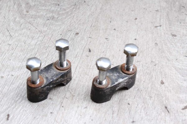 Styrklämmor gaffelbrygga fram ovan Yamaha XT 250 3Y3 80-90